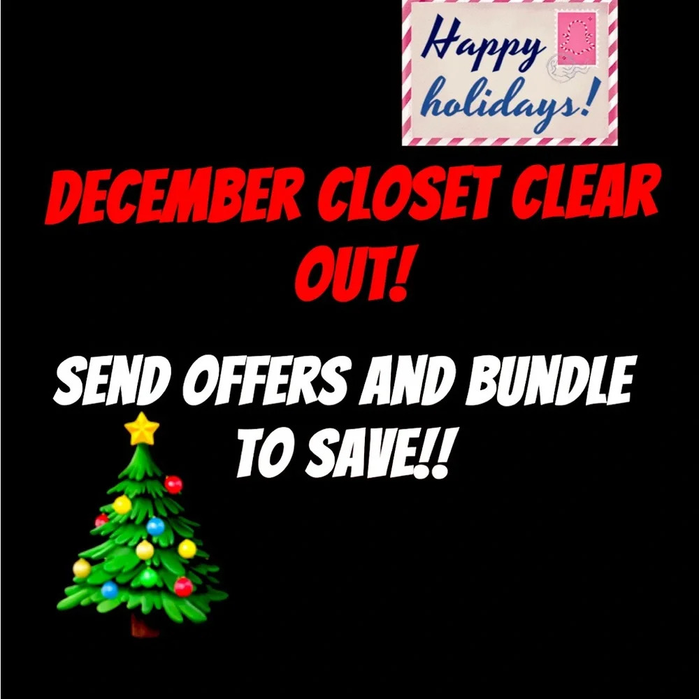 Closet Clearout!!! - send offers 🎄